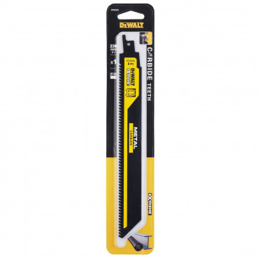 Lame Dewalt Dewalt pour scie sabre carbure 230mm métal 8TPI 1pk | DT20435-QZ