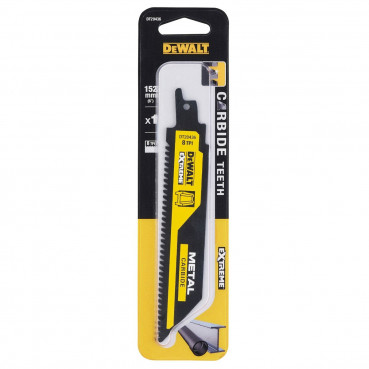 Lame Dewalt Dewalt pour scie sabre carbure 152mm métal 8TPI 1pk | DT20436-QZ