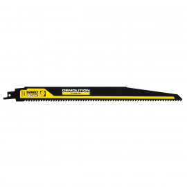 Lame Dewalt Dewalt pour scie sabre carbure 305mm bois avec clous 6TPI 1pk | DT20438-QZ