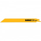 Image du produit : Lame Dewalt pour scie sabre BIM pour la coupe du métal 152mm profondeur inférieur 8mm | DT2323-QZ