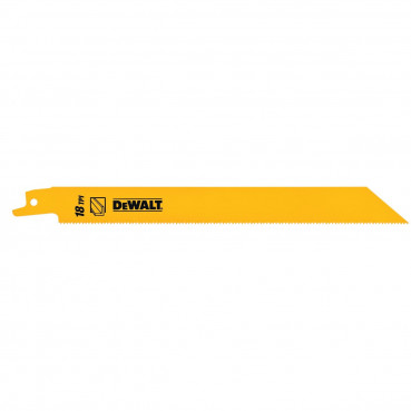 Lame Dewalt pour scie sabre BIM pour la coupe du métal 152mm profondeur inférieur 3mm | DT2354-QZ