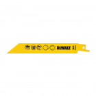 Image du produit : Lame Dewalt pour scie sabre BIM pour la coupe du métal 152mm profondeur inférieur 3mm | DT2384-QZ