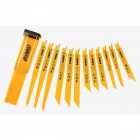 Image du produit : Coffret Dewalt de 12 lames Dewalt pour scie sabre | DT2445-QZ