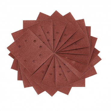 1/4 feuille abrasive, papier à poncer pour ponceuse vibrante Grain 40 - 8 trous 115 x 140mm Dewalt | DT3011-QZ