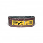 Image du produit : Papier à ponçer - abrasif pour ponceuse à bande - multi-usages pour bois, peinture, métal Grain 60 - 75 x 533mm Dewalt | DT3302-QZ