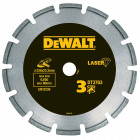 Image du produit : Disque diamant laser pour béton dur/granités 125 x 22.2mm - hauteur segment 7.5mm Dewalt | DT3761-XJ