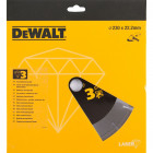 Image du produit : Disque diamant laser pour béton dur/granités 230 x 22.2mm - hauteur segment 8.5mm Dewalt | DT3763-XJ