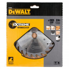 Image du produit : Lame Dewalt pour scie circulaire portative extrême workshop, 160 x 20mm - 24 dents | DT4026-QZ