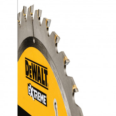 Lame Dewalt pour scie circulaire portative - XR - sans fil - Flexvolt 190mm - alésage diamant, 36 dents | DT40271-QZ