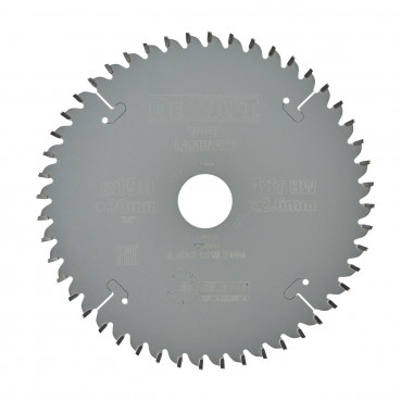 Lame Dewalt pour scie circulaire portative extrême workshop, 190 x 30mm - 48 dents | DT4094-QZ