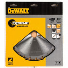 Image du produit : Lame Dewalt pour scie radiale 250 x 30,4mm - 24 dents | DT4301-QZ