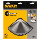 Image du produit : Lame Dewalt pour scie circulaire stationnaire extrême workshop 250 x 30mm - 60 dents | DT4351-QZ