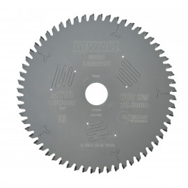 Lame Dewalt pour scie circulaire stationnaire extrême workshop 216 x 30mm - 60 dents | DT4370-QZ