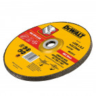 Image du produit : Disque à meuler le métal 230 x 22.2mm - épaisseur 6mm - moyeu déporté - diamètre 230mm Dewalt | DT43919-QZ