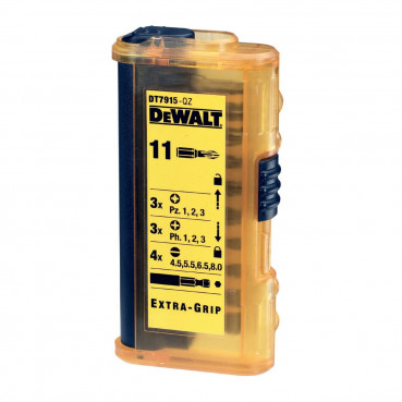 Coffret Dewalt de vissage 11 pièces impact torsion | DT7915-QZ