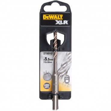 Foret béton sds-plus XLR 4 taillants 5.5 x 50 x 110mm Dewalt | DT8910-QZ