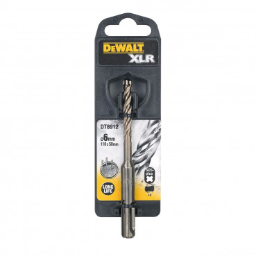 Foret béton sds-plus XLR 4 taillants 6 x 50 x 110mm Dewalt | DT8912-QZ