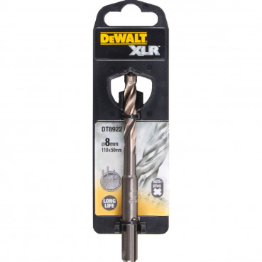 Foret béton sds-plus XLR 4 taillants 8 x 50 x 110mm Dewalt | DT8922-QZ