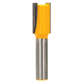 Fraise à rainurer pour défonceuse - 2 taillants 8 x 12mm longueur de travail 20mm Dewalt | DT90005-QZ