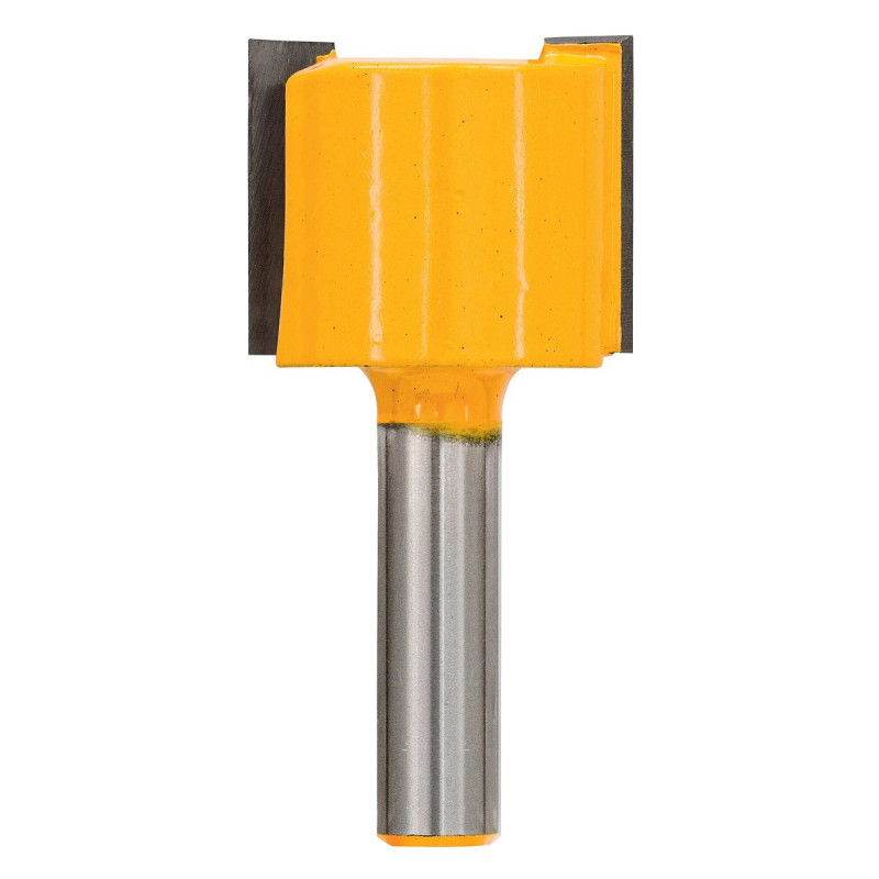 Fraise à rainurer pour défonceuse - 2 taillants 8 x 25mm longueur de travail 20mm Dewalt | DT90012-QZ