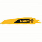 Image du produit : Lame Dewalt 152mm - 6TPI pour scie sabre BIM pour la coupe du bois épais | DT90380-QZ