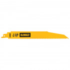 Image du produit : Lame Dewalt 228mm - 6TPI pour scie sabre BIM pour la coupe du bois épais | DT90381-QZ