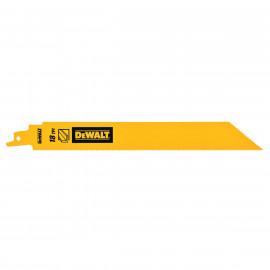 Lame Dewalt 228mm - 18TPI pour scie sabre (récipro) BIM pour la coupe du métal épais | DT90388-QZ