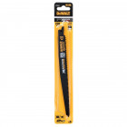 Image du produit : Lame Dewalt pour scie sabre - XR - sans fil - runtime pour la coupe du bois 230mm | DT99555-QZ