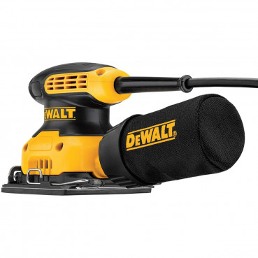 Ponceuse vibrante Dewalt 1/4 de feuille 230 Watts | DWE6411-QS