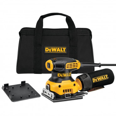 Ponceuse vibrante Dewalt 1/4 de feuille 230 Watts | DWE6411-QS