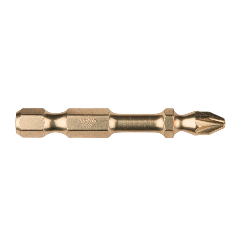 Embout de vissage Impact Gold, PZ2, 50mm - longueur totale 50mm - 2 pièce(s) Makita | B-39182