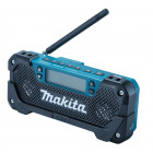 Image du produit : Mini radio portable de chantier Makita fonctionne sur les batteries CXT 12 Volts livré sans batterie ni chargeur | DEBMR052