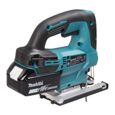 Scie sauteuse Makita LXT 18 Volts - sans fil Lithium (Li-Ion) - 5 Ah - poids 2,4kg | DJV184RTJ