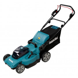 Tondeuse Makita 48cm LXT 36 Volts 2 x 18 Volts - sans fil Lithium (Li-Ion) - 48cm - (Produit seul) - diamètre lame 48cm - surface tonte 650m² - hauteur tonte 20 à 100mm | DLM480Z