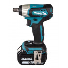 Image du produit : Boulonneuse à chocs Makita LXT 18 Volts - sans fil Lithium (Li-Ion) - 3 Ah - 180 Nm - carré 1/2" | DTW181RFJ