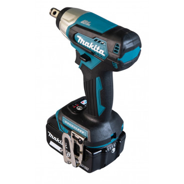 Boulonneuse à chocs Makita LXT 18 Volts - sans fil Lithium (Li-Ion) - 3 Ah - 180 Nm - carré 1/2" | DTW181RFJ