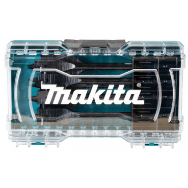 Coffret Makita Mèches Plates - diamètre 12 / 14 / 16 / 18 / 20 / 22 / 25 / 32mm - longueur totale 150mm - profondeur maxi de perçage 125mm - 8 pièce(s) | E-08698