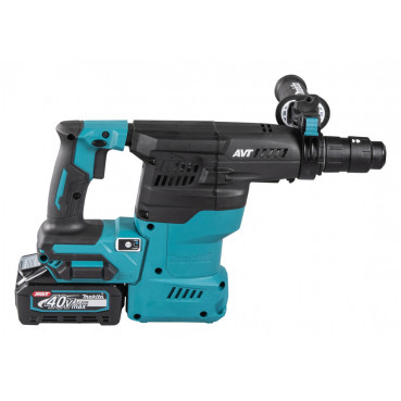 Perforateur burineur Makita SDS-Plus XGT 40 Volts MAX Lithium (Li-Ion) - 4 Ah - 30mm - 3,9 J - force de frappe 3,9 joules - poids 4,6kg | HR009GM202