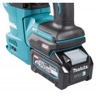 Image du produit : Perforateur burineur Makita SDS-Plus XGT 40 Volts MAX Lithium (Li-Ion) - 4 Ah - 30mm - 3,9 J - force de frappe 3,9 joules - poids 4,6kg | HR009GM202