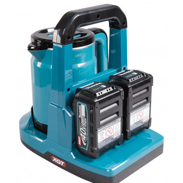 Bouilloire XGT 40 Volts MAX - sans fil Lithium (Li-Ion) - (Produit seul) - réservoir 0,8 litres Makita | KT001GZ