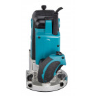 Image du produit : Défonceuse Makita 12 / 12,7mm - 1 850 Watts - 1850 Watts - capacité de plongée 0 - 70mm - pince diamètre 12mm - poids 6,2kg | RP1802XJ