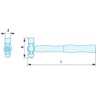 Image du produit : Marteau Facom à tête ronde ADF - diamètre 39mm outillage Facom antidéflagrant, antimagnétique | 202H.2SR