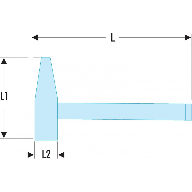 Marteau de mécanicien Facom - 137 x 36mm | 205H.100