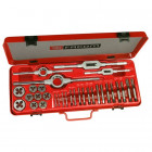 Image du produit : Coffret de tarauds cobalt, filières cobalt et porte-outils - diamètre M3 - M4 - M5 - M6 - M7 - M8 - M9 - M10 - M12 Facom | 221.227SJ1