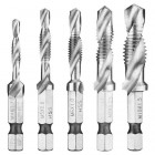 Image du produit : Tap Drills 5pk M4, M5, M6, M8, M10 - longueur 71.12mm Facom | 227H.J5PB