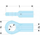 Image du produit : Casse-écrous Facom - diamètre 46mm - de 27 à 36mm - longueur 170mm - astuce pour casser un écrou foiré, arrondi, bloqué sans abîmer la tige filetée | 289.M24