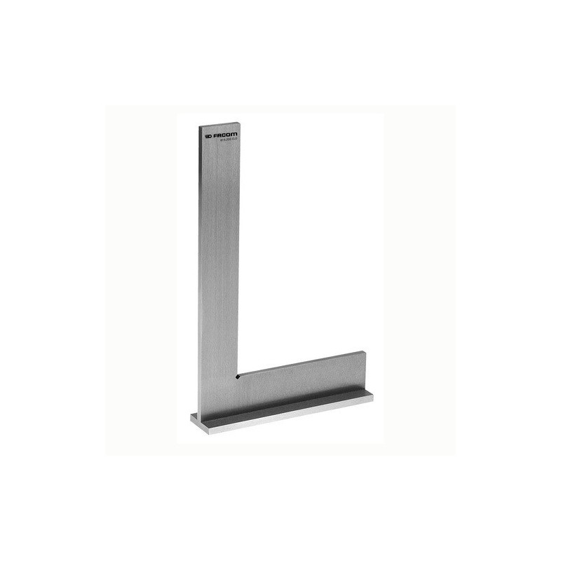 Equerre de précision à chapeau Inox - Classe 0 - 200 x 130mm Facom | 819.200CLO