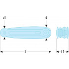 Image du produit : Jeu de clés mâles, allen, BTR - 6 pans sur monture - outil version SLS - 1,5 - 2 - 2,5 - 3 - 4 - 5 - 6,0mm - longueur 118mm Facom | 86H.JE7BSLS