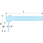 Image du produit : Pince à manchonner Facom - longueur 140mm | 985763