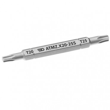 Embout de vissage Torx - lame courte réversible 1/4" Torx T20 - T25 - longueur 67mm Facom | ATMZ.X20-25S